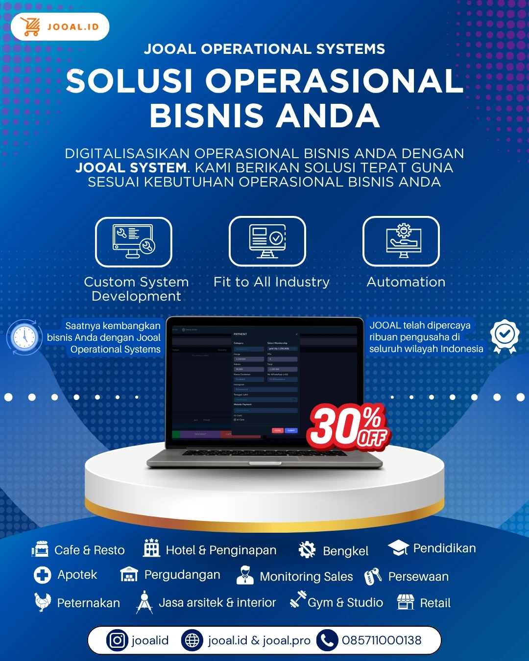 Portofolio Jooal Operational Systems